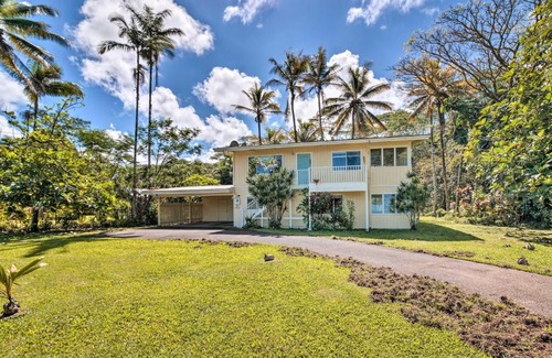 Kapoho Casa | Sunny Pahoa Retreat Snorkel, Hike and Shop!