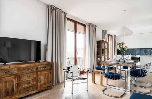 Kleparz Apartamento | Sunny penthouse in New York style