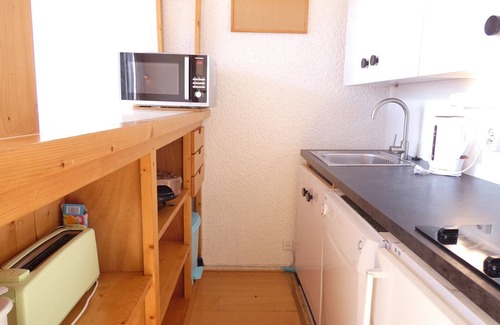 Piau Engaly Apartamento | Estudio para 4 personas en Piau-Engaly con balcón, ascensor y vista sur montaña