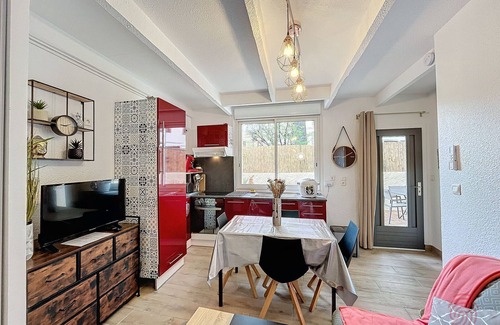 Lamalou-les-Bains Apartamento | Apartamento con Terraza y Climatizado, a 100m de Termas en Lamalou-les-Bains