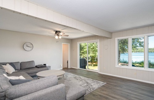Star Prairie Casa | Sunrise Lodge, Steps to the lake, Views Galore with this Lake Home on Cedar Lake