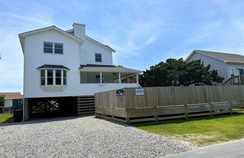 Ocracoke Casa | Sunsational: espaciosa casa con piscina de agua salada