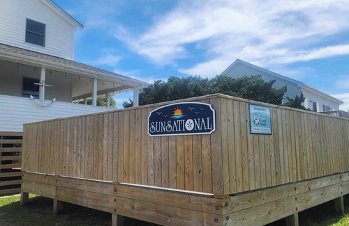 Ocracoke Casa | Sunsational: espaciosa casa con piscina de agua salada