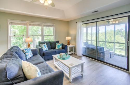 Sea Trail Apartamento | Sunset Beach Golf Condo with Pool about 2 Mi to Beach!