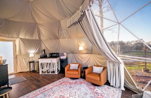 Hopkins County Casa | Sunset Dome at Grace Acres