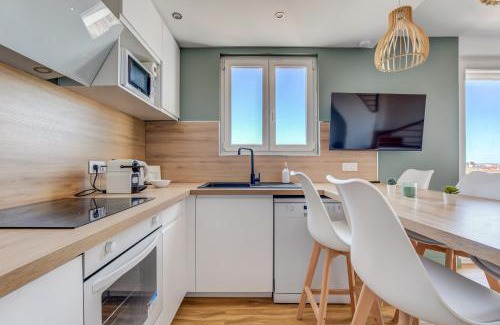 Le Busca Apartamento | Sunset Duplex - Grand-Rond, Jardin des plantes, centre-ville, 2 BDRs 60m2, AC, Netflix - T3 60m2 avec clim
