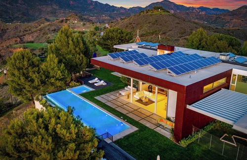Malibu Casa | Sunset Shores Malibu Pool Gym Panoramic Views