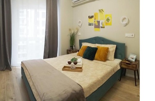 Sector 2 Apartamento | SUNSHINE - New & Quiet 1BR Apt, Business area, close to Airport, Highway A3, Subway