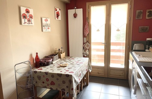 Monetier-les-Bains Apartamento | Super été Comme Hiver : Grand Appartement vue sur les Pistes de Serre Chevalier