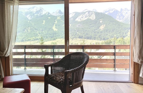 Monetier-les-Bains Apartamento | Super été Comme Hiver : Grand Appartement vue sur les Pistes de Serre Chevalier