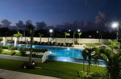 Cancun Apartamento | Super equipado c/ office Av Huayacan Long Island