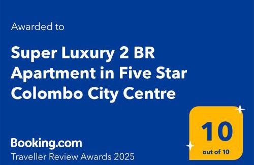 Colombo 02 Apartamento | Super Luxury 2 BR Apartment in Five Star Colombo City Centre