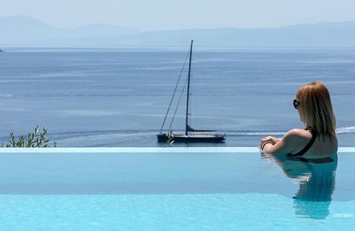 Skiathos Town Villa | Super Luxury Skiathos Villa Five-Bedroom Villa Private Infinity Pool & Astounding Sea Views Skiathos Town
