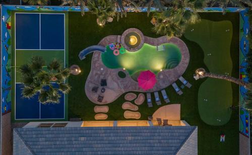 Rancho Santana Casa | Super Mario Hideout: Desert Dream with Game Room & Pool Slide