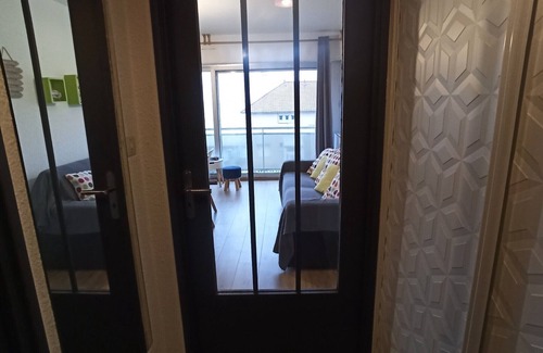 Fort-Mahon-Plage Apartamento | Super estudio 4 personas, frente al mar, cerca de la playa + parking.