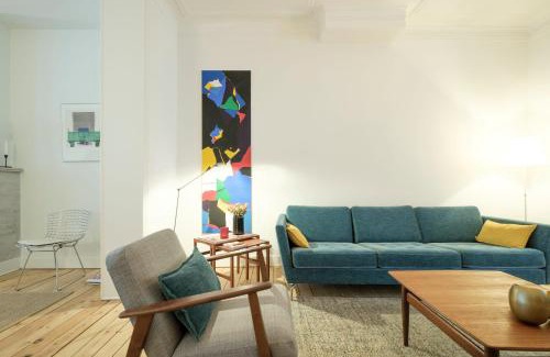 Ixelles Apartamento | Superb 1 bedroom apartment with garden at châtelain