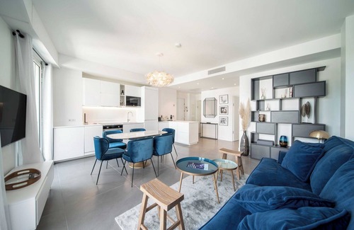 Cannes City Centre Apartamento | Magnífico apartamento de 55m2 en el corazón de Cannes - 2 habitaciones, 4 personas