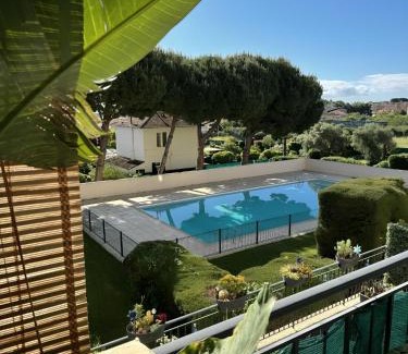 Plaine de la Brague Apartamento | Superb apartment in provenzal residence with pool