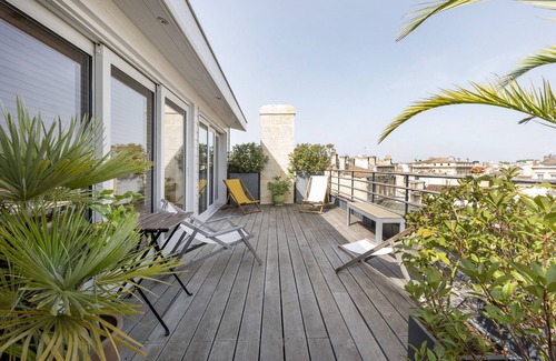 Saint Seurin - Fondaudege Apartamento | Precioso piso, terraza con vistas, tranquilo++