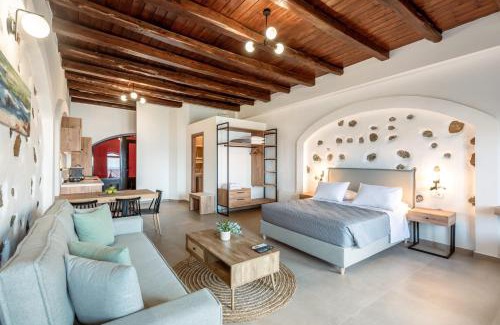Khora Sfakion Apartamento | Superb apartmentS Kriaras sea view in Sfakia