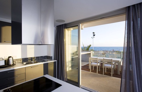 Paphos Villa | SUPERB BEACH FRONT Modern villa with Heated Pool, Ideal for Weddings (9 -303)