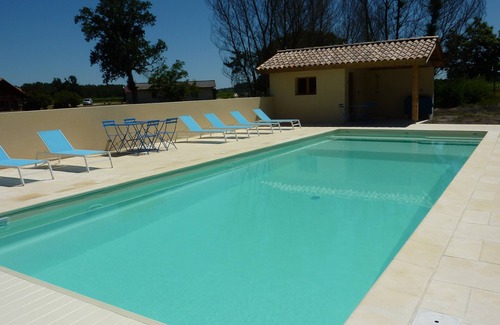 Levignacq Casa | Aprisco Superb Landes con piscina climatizada!