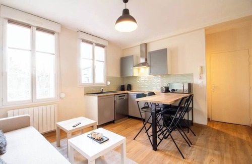 Vernon Apartamento | Superb F2 Vernon-Giverny for cycling & relaxation - appt 9