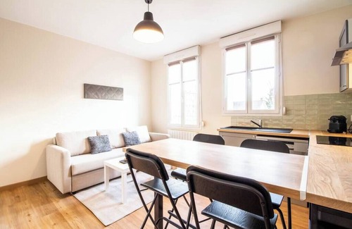 Vernon Apartamento | Superb F2 Vernon-Giverny for cycling & relaxation - appt 9