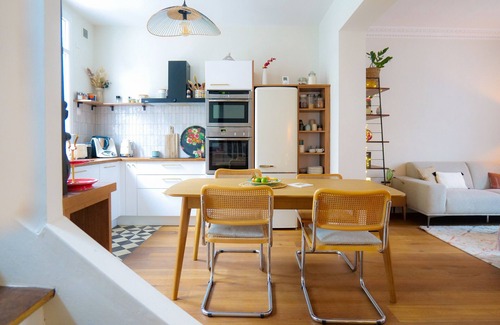La Fayette-Eble Chalet De Esquí | Casa Magnífica en el Barrio de la Estación - Angers, para 4 Personas