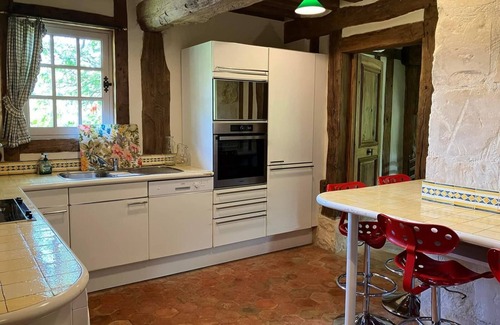 Saint-Hymer Casa | Magnífica casa de campo Norman con piscina y parque de 10 hectáreas cerca de Pont l'Evêque