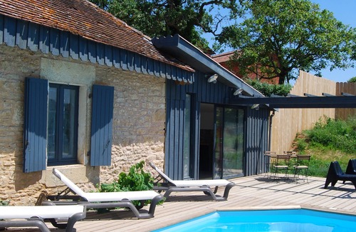 Castelnaud-la-Chapelle Casa | Magnífica casa de campo, completamente renovado, piscina privada climatizada