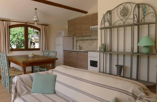 La Gaude Apartamento | Magnífico estudio con terraza y piscina