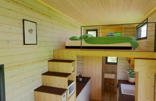 Montoy-Flanville Cabina | Superb Tiny House with Jacuzzi the Quietude