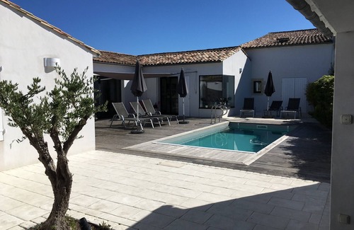 La Couarde-sur-Mer Casa | EXCELENTE CHALET CON PISCINA CLIMATIZADA