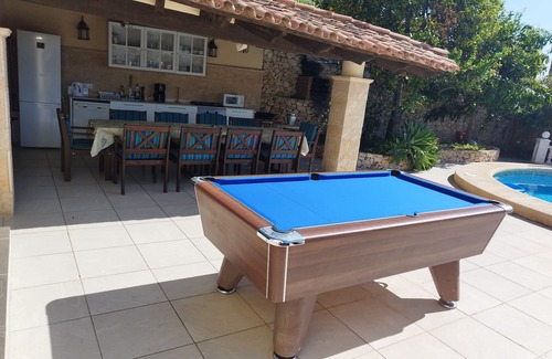 La Canuta Villa | Magnífica villa para 10 p, vistas al mar, piscina privada, aire acondicionado, jacuzzi, pooltable