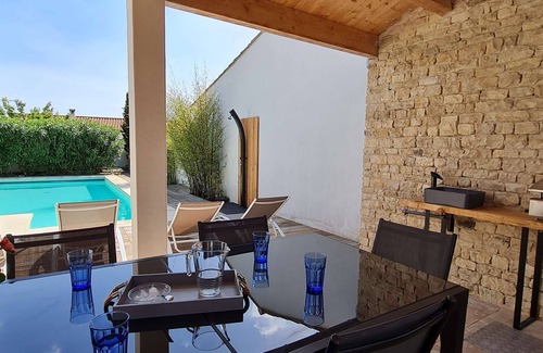 La Flotte Casa | Superb villa with pool in the heart of the village