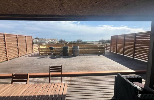 Gruissan Plage Chalet De Esquí | EXCELENTE CHALET DE MADERA CON VISTA AL MAR