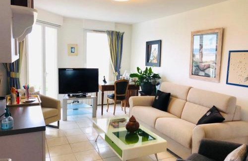 Tourgeville Apartamento | Superbe 3 pièces Villa Les Planches Vue Mer Deauville