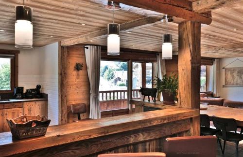 Le Grand-Bornand Apartamento | Superbe 5 pièces rénové avec sauna, hammam, jacuzzi, proche télécabines et village, idéal 12/14 pers. - FR-1-458-101