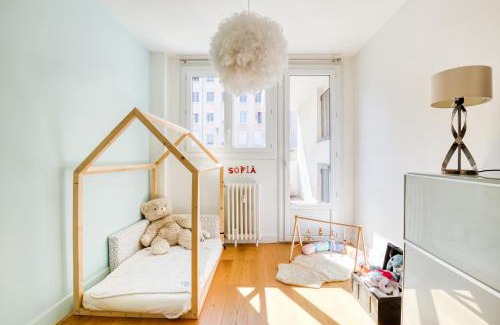 Boucle - Gros Caillou Apartamento | Superbe Appart 3ch Terrasse Vue sur Lyon et garage