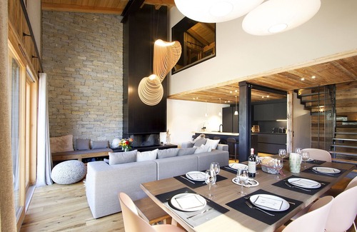 Les Deux Alpes Condominio | Superbe appartement style chalet + sauna privé
