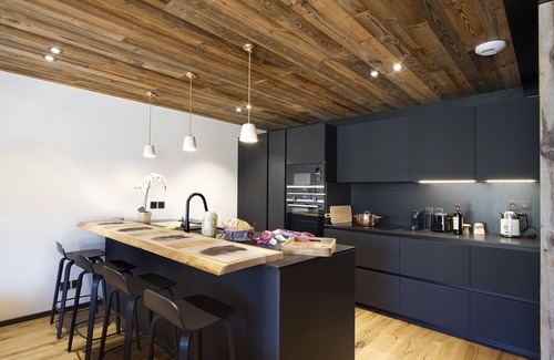 Les Deux Alpes Condominio | Superbe appartement style chalet + sauna privé