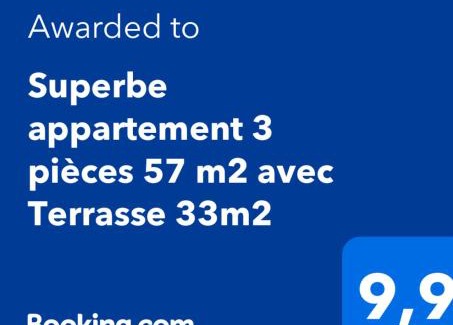 Levallois-Perret Apartamento | Superbe appartement 3 pièces 57 m2 avec Terrasse 33m2