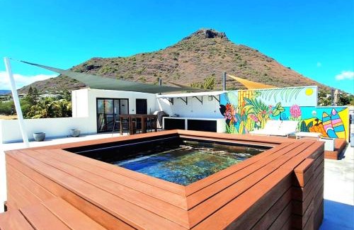 Tamarin Apartamento | Superbe appartement avec vue mer et montagnes.