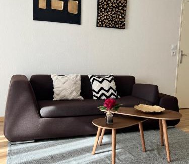 Sablon Apartamento | Superbe Appartement tout équipé, Coins cosy à Metz gare, 50M2, Parking privé, Balcon, 2p