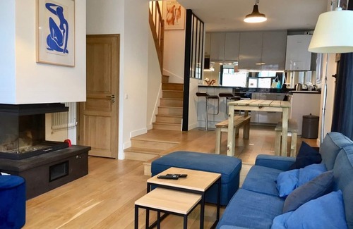 Trouville-sur-Mer Casa | Superbe House 12 People 200m2 Center of Trouville + Fitness, BabyFoot, Cheminee