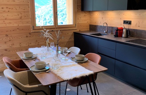 Orcieres Apartamento | Superbe rez de Jardin D'un Chalet Avec vue Montagne