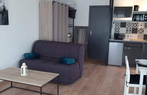 Amfreville Casa | Superbe Studio Esprit Loft Proche de la Plage