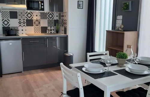 Amfreville Casa | Superbe Studio Esprit Loft Proche de la Plage