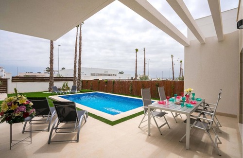 Lo Rufete Villa | Superbe Villa Contemporaine Avec Piscine Privée Chauffée Dans Golf Torrevieja